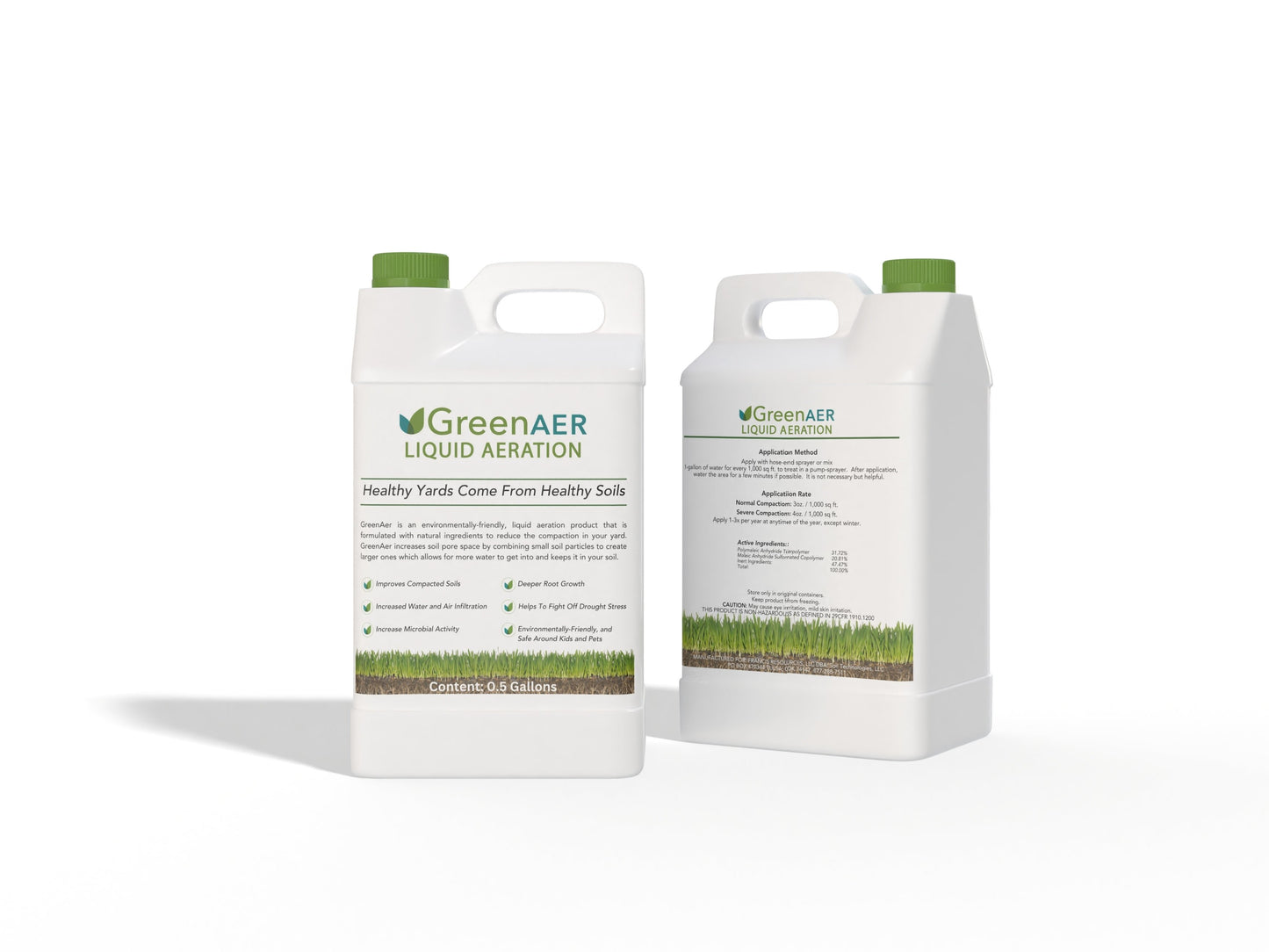 1/2 Gallon: Green-Aer Liquid Aeration